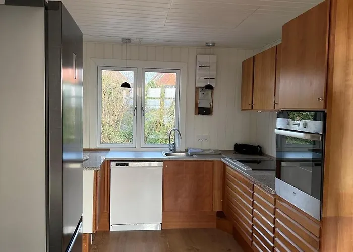 One-of-a-kind Waterfront Wooden House Hejls