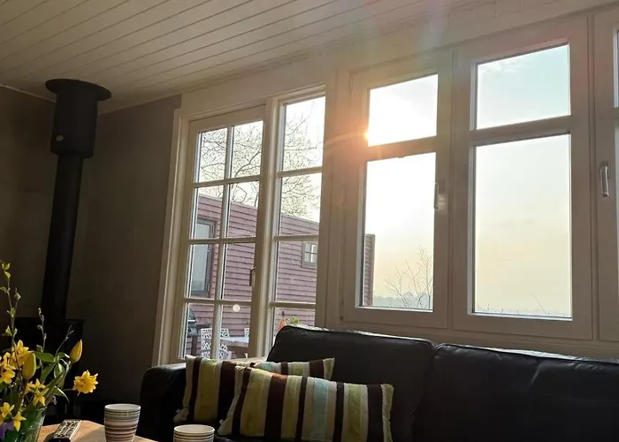 One-of-a-kind Waterfront Wooden House *